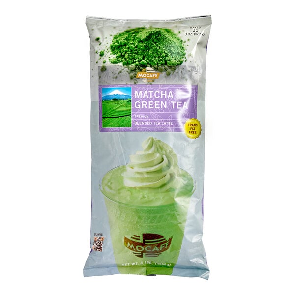 MOCAFE Matcha Green Tea Latte Mix Powder 3 lb.