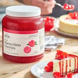 Hometown Provisions Maraschino Cherry Halves 74 oz. - 6/Case