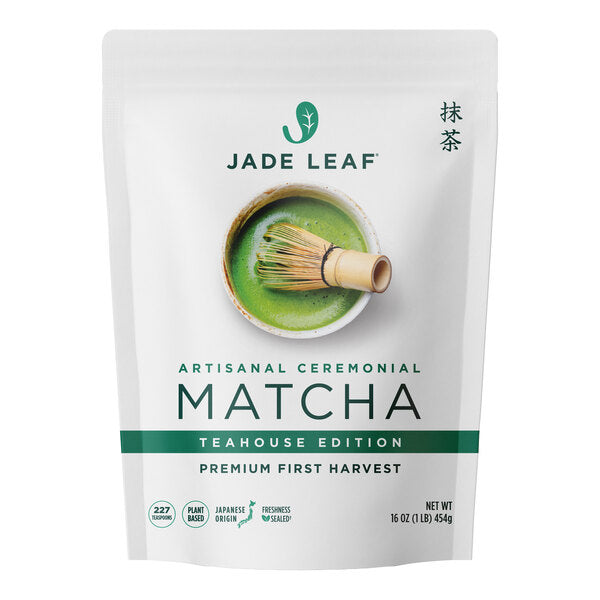 Jade Leaf Ceremonial Teahouse Edition Matcha Powder 1 lb. (454g)
