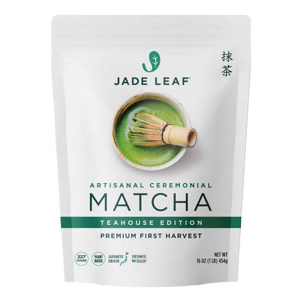 Jade Leaf Ceremonial Teahouse Edition Matcha Powder 1 lb. (454g)