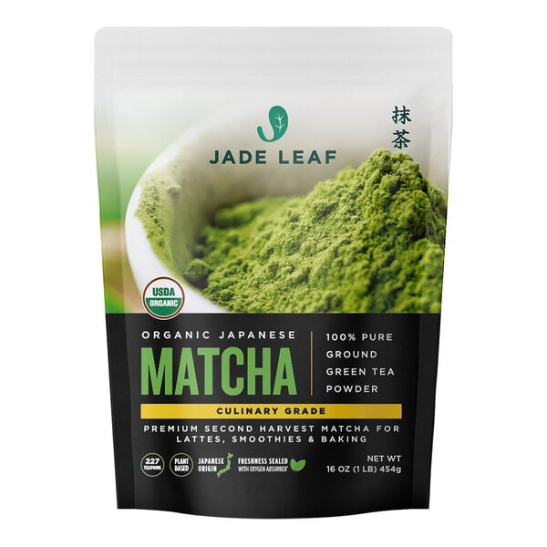 Jade Leaf Organic Culinary Matcha Powder 1 lb. (454g)