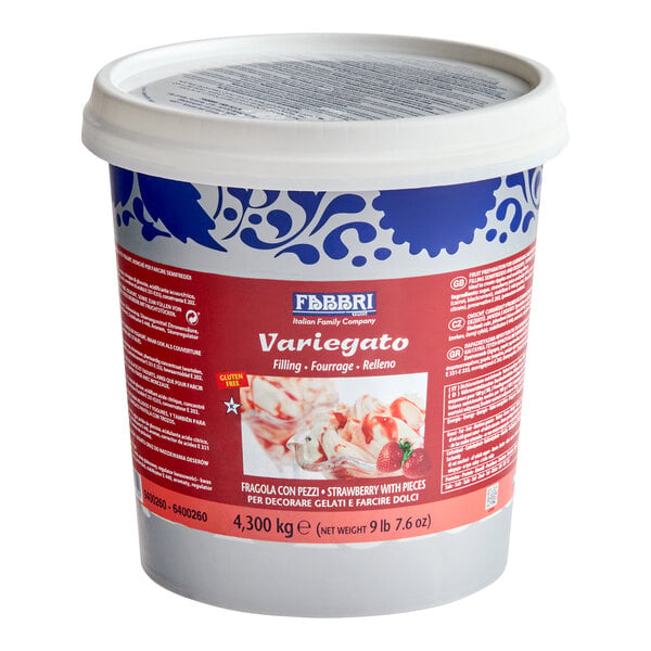 Fabbri 4.3 kg Strawberry Variegate / Marbling