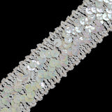 Pastel Iridescent Stretch Sequin Trim - 1.25"