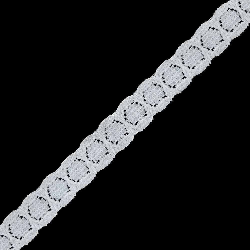 Ivory Stretch Lace Trim - 0.375"