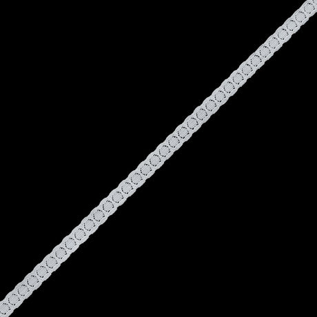 Ivory Stretch Lace Trim - 0.375"
