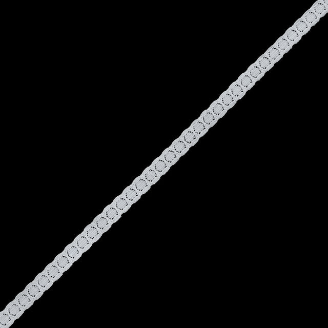 Ivory Stretch Lace Trim - 0.375"