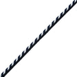Striped Twisted Cord Trim with Lip - 0.25"