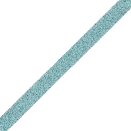 Beryl Green Faux Suede Cord/Ribbon - 0.2"