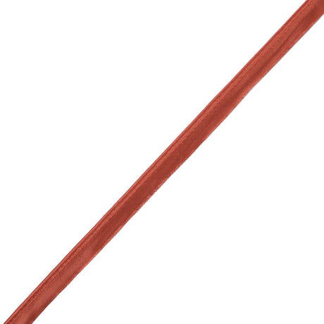 Orange Satin Cord Trim with Lip - 0.5"