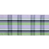 French Purple and Green Plaid Taffeta Ribbon - 6"