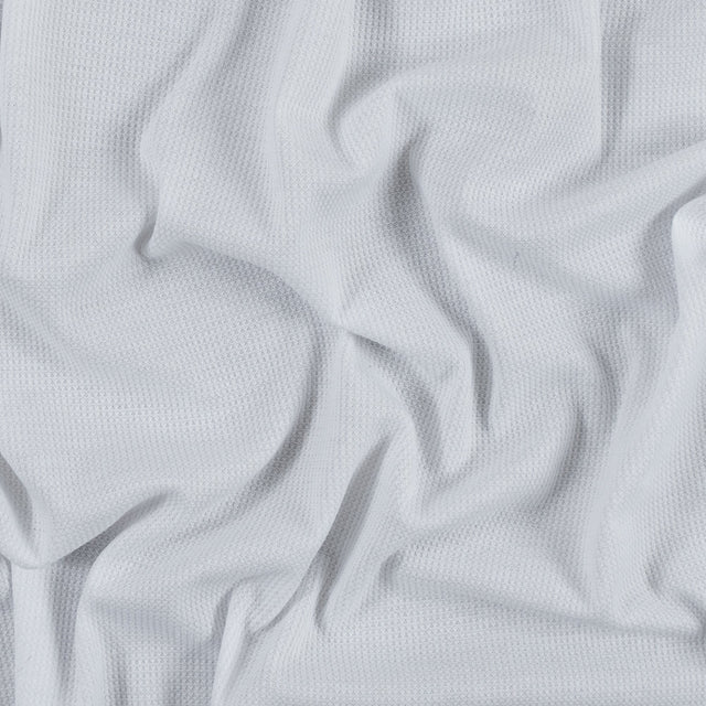 White Stretch Polyester Thermal