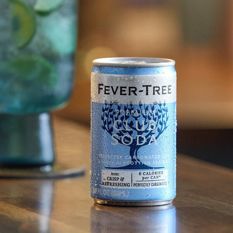 Fever-Tree Premium Club Soda Can 5 fl. oz. - 24/Case