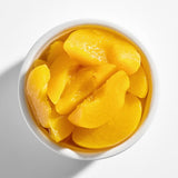 Hometown Provisions #10 Can Sliced Peaches in Light Syrup - 6/Case