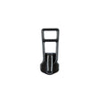 YKK Gunmetal Open Trapezoid Metal Zipper Pull - #5