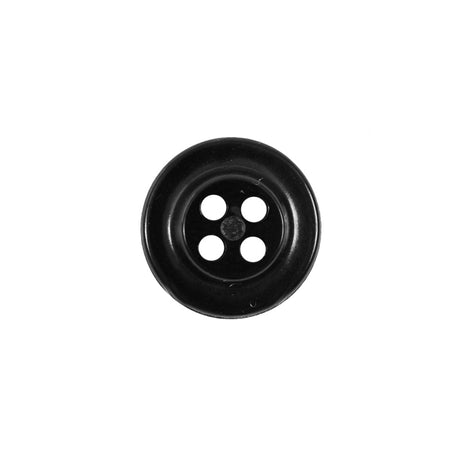 Navy Nautical Embossed Plastic Button - 24L/16mm