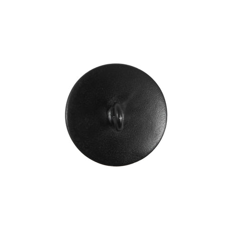 Black Embossed Plastic Shank-Back Button - 30L/19mm
