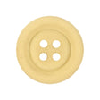 Matte Yellow 4-Hole Tiny Mound Plastic Button - 42L/27mm