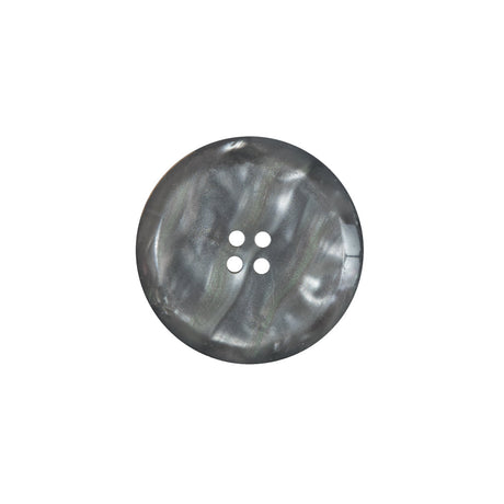 Gray Iridescent Plastic Button - 32L/20mm