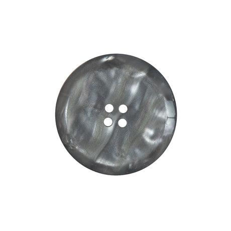 Gray Iridescent Plastic Button - 36L/23mm