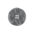 Gray Iridescent Plastic Button - 36L/23mm