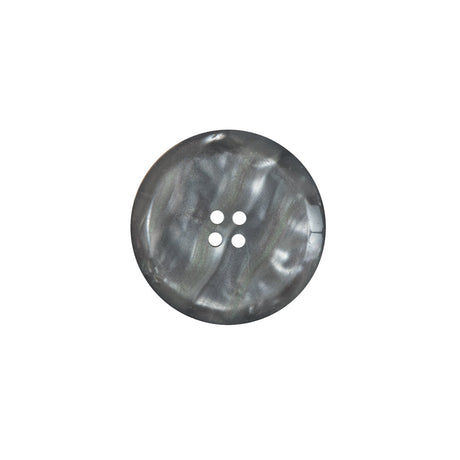 Gray Iridescent Plastic Button - 28L/18mm