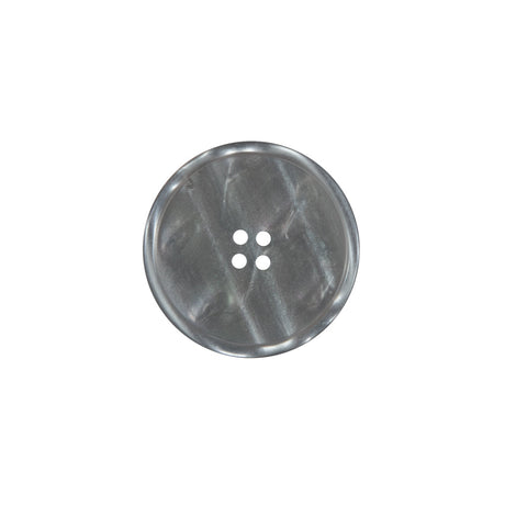 Gray Iridescent Plastic Button - 28L/18mm