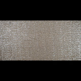 Jay Godfrey Pale Gold All-Over Circle Sequins Fabric on a Black Mesh