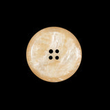 Beige Iridescent Plastic Button - 36L/23mm
