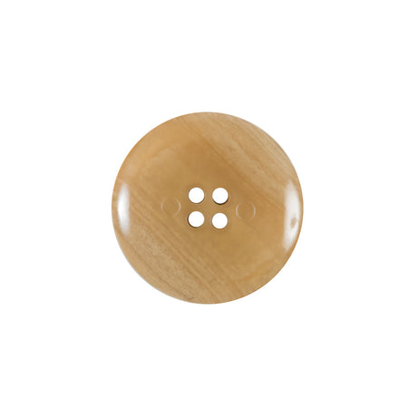 Beige 4-Hole Plastic Button - 32L/20mm