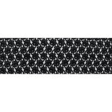Jay Godfrey Black Floral Flocked Lace