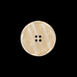 Beige Iridescent Plastic Button - 32L/20mm