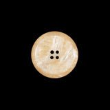 Beige Iridescent Plastic Button - 28L/18mm