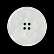 Opal Iridescent 4-Hole Narrow Rim Plastic Button - 44L/28mm