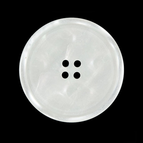 Opal Iridescent 4-Hole Narrow Rim Plastic Button - 44L/28mm