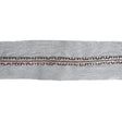 Fancy Beaded Metal Trim - 2.75"