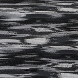 White Sand and Black Abstract Jacquard