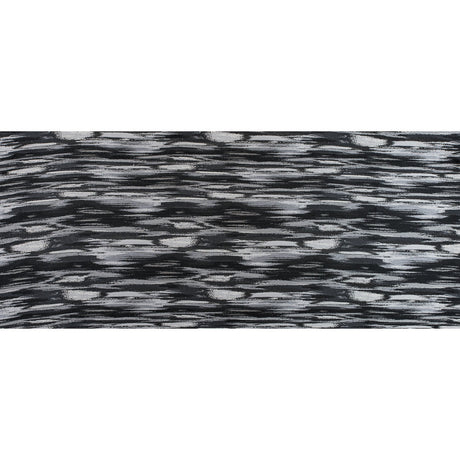 White Sand and Black Abstract Jacquard