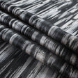 White Sand and Black Abstract Jacquard
