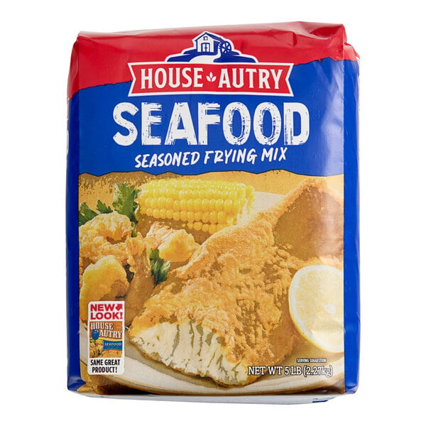 House-Autry Seafood Breader Mix 5 lb. - 6/Case