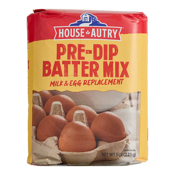 House-Autry Pre-Dip Batter Mix 5 lb. - 6/Case