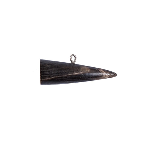 Dark Gray Horn Toggle - 0.5" x 1.25"