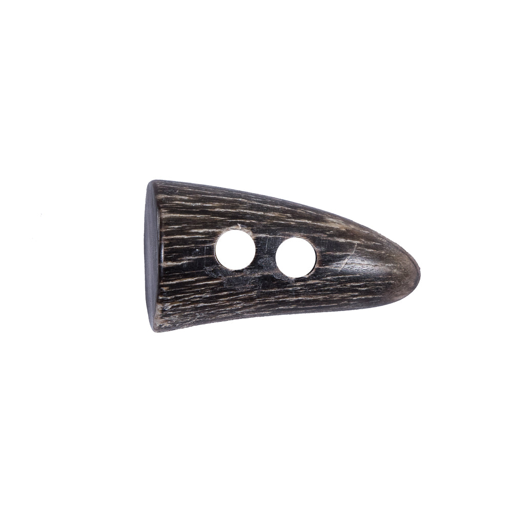 Brown Horn Toggle - 0.75" x 1"