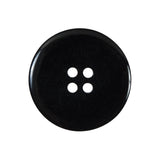 Black 4-Hole Plastic Button - 40L/25.5mm