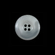 White Translucent Plastic Button - 32L/20mm