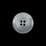 White Translucent Plastic Button - 32L/20mm