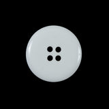 White 4-Hole Plastic Button - 36L/23mm