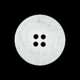 Translucent White 4-Hole Button - 40L/25.5mm