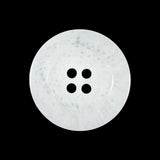 Translucent White 4-Hole Button - 40L/25.5mm