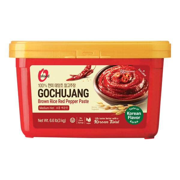 O'Food Red Pepper Gochujang Paste 3 kg - 4/Case