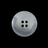 White Translucent Plastic Button - 36L/23mm